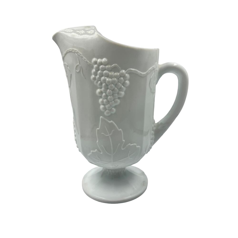 Harvest Milk Glass by COLONY large pitcher